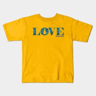 Love NH (curiques horizontal) Kids T-Shirt